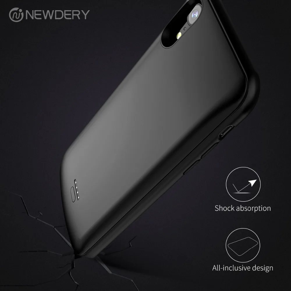 NEWDERY hottest Power bank battery cover case 5000mAh for iPhone XR XS Max portable Backup charger case for iPhone 10 XS X NEWDERY hottest Power bank battery cover case 5000mAh for iPhone XR XS Max portable Backup charger case for iPhone 10 XS X
