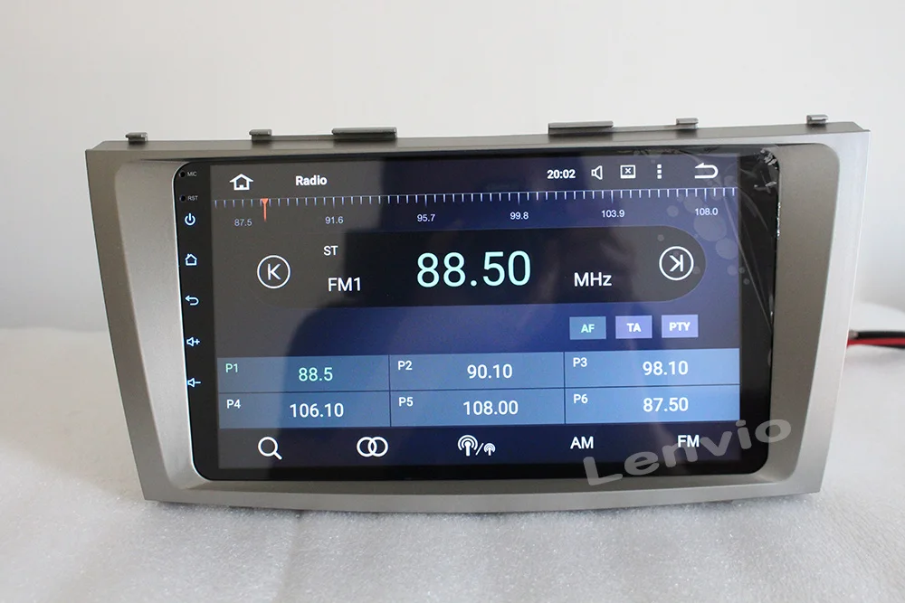 Top Lenvio IPS 4GB RAM 32G ROM Octa Core 2 Din Android 8.0 Car DVD Radio GPS Navigation Player For Toyota Camry 2007-2009 2010 2011 3