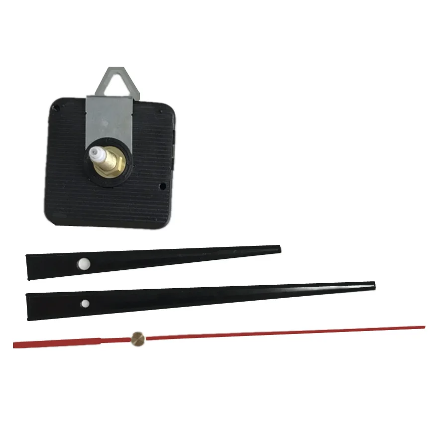 

DHL 100sets DIY Clock Mechanism Hanging Black Quartz Watch Wall Clock Movement 28mm Parts Repair Replacement Essential Tools