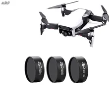 Mavic воздушный фильтр для дрона комплект ND4+ ND8+ ND16 Фильтры объектива Набор УФ-фильтров с нейтральной плотностью для DJI Mavic Air Drone аксессуары