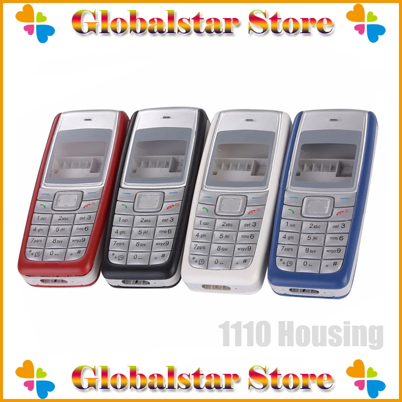 

Hsenivo For Nokia 1110 Housing Front Frame Middle Frame Battery Cover +Tools