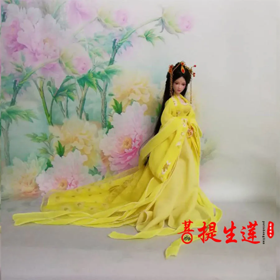 Allaosify 1/6 костюм в китайском стиле BJD одежда кукольные аксессуары - Цвет: 21