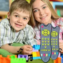 Baby Toys Music Simulation Mobile Phone TV Remote Control Early Educational Toy Gift NSV775
