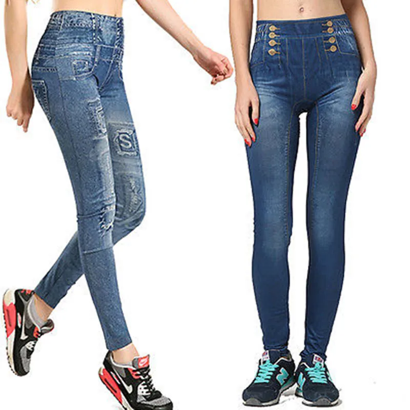 Новый Для женщин модные узкие пикантные Джеггинсы Зауженные джинсы деним выцветшие рваные полиэстер Джинсы для женщин Мотобрюки