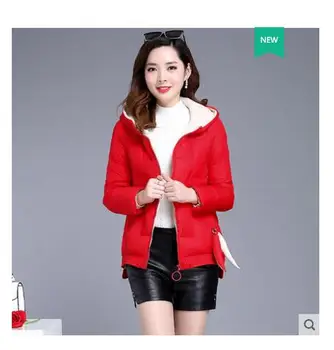 

Short cotton-padded women's winter 2020 new Korean version of loose and thick cotton jacket down cotton jacket