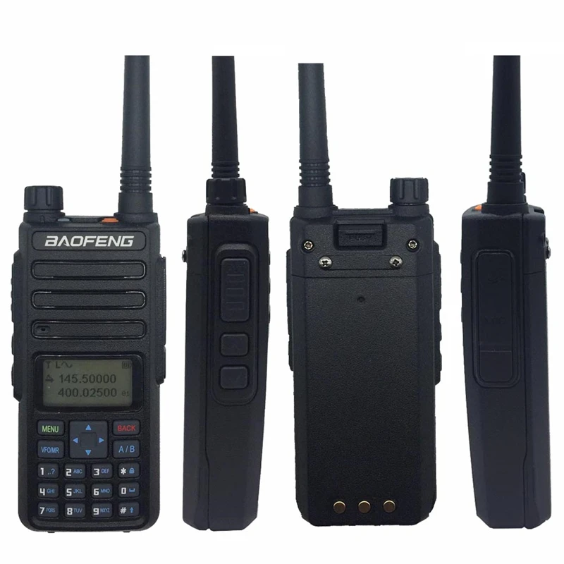 BaoFeng DM-1801 DMR цифровая рация цифровой анолог двойной режим двухстороннее радио УКВ 5 Вт двухдиапазонный Tier I/II трансивер 2 шт