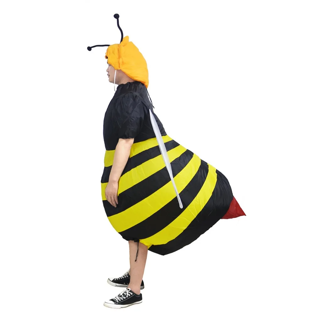 Надувные Bumble пчелиные костюмы для женщин, мужчин, взрослых, вечерние карнавальные костюмы для косплея, наряды для Хэллоуина Пурима, костюмы для куриного оленя
