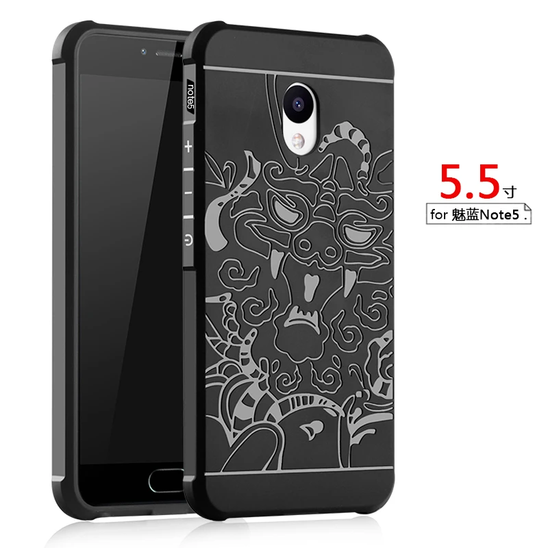

Luxury phone case For Meizu M5 Note High quality soft silicone Protective back cover cases for meizu m5 note shell housing