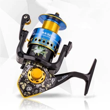 Высокая прочность коррозии металла спиннинг катушка рыбалка Fly колесо для свежий/соленой воды Рыбалка спиннингом карп рыбы