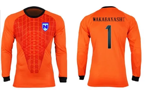 Японская футбольная команда JFA вратарь Вакабаяси гензо футболка для косплея