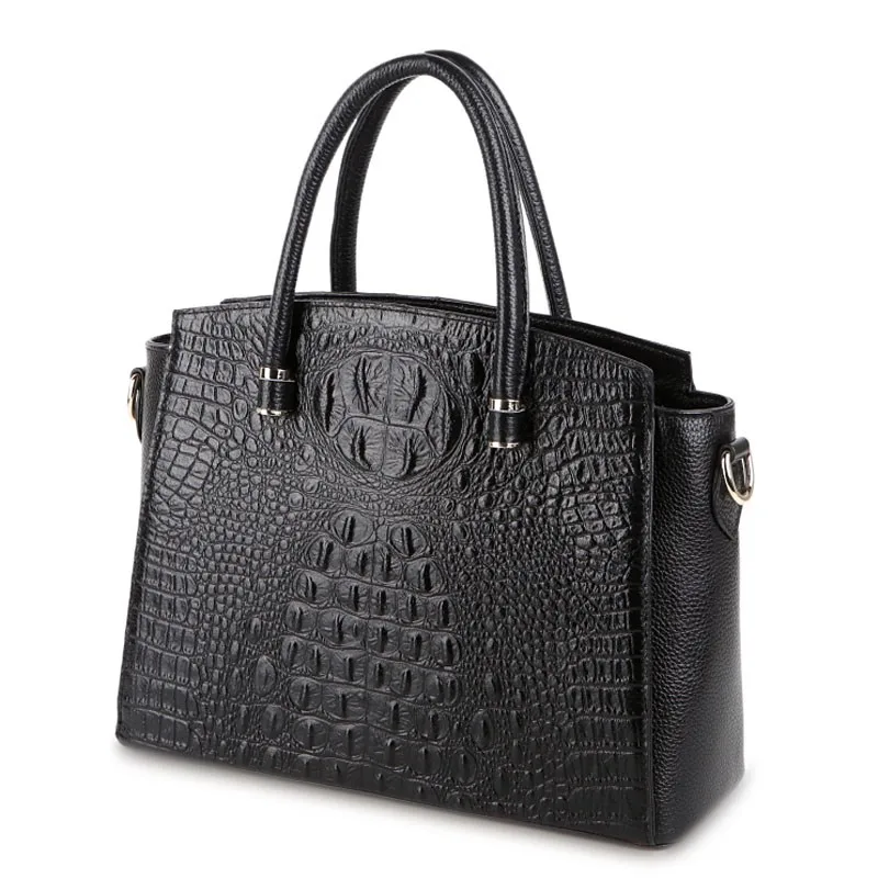 Женская сумка из крокодиловой кожи в европейском и американском стиле, простая сумка на плечо, первоклассная Мини-женская сумка через плечо