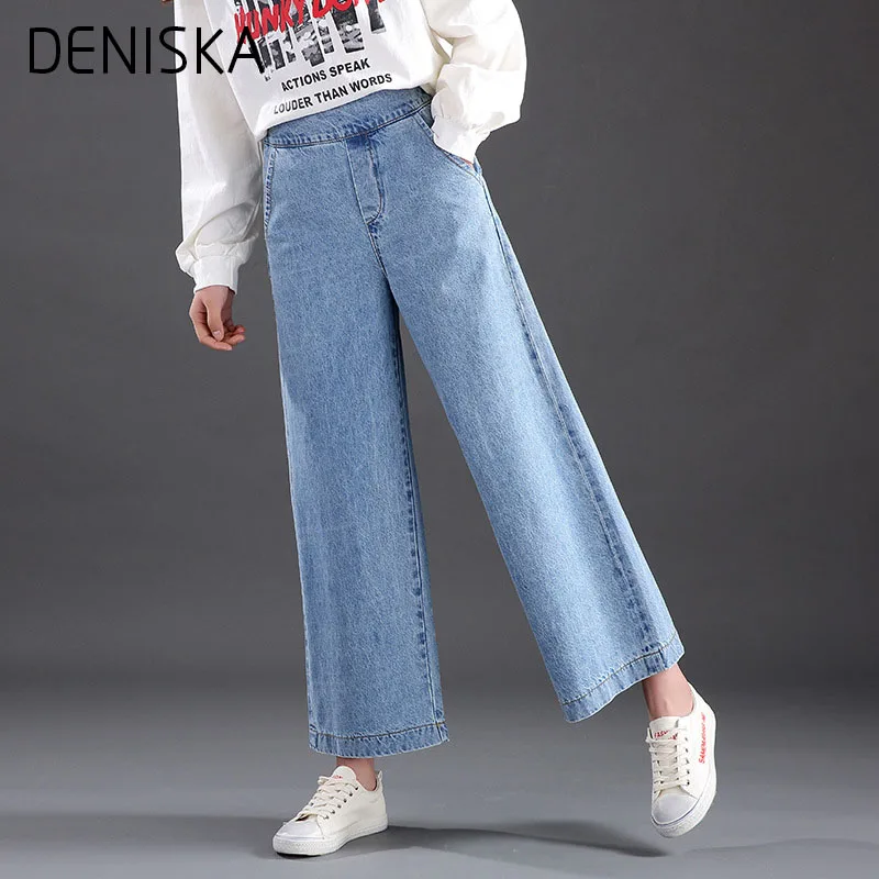 DENISKA 2018 New Loose Jeans Women Casual Jeans 2018 Summer Autumn Thin ...