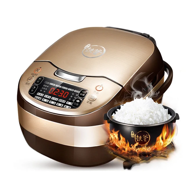 Rice cooker soil stove iron kettle rice cooker 4L intelligent multi