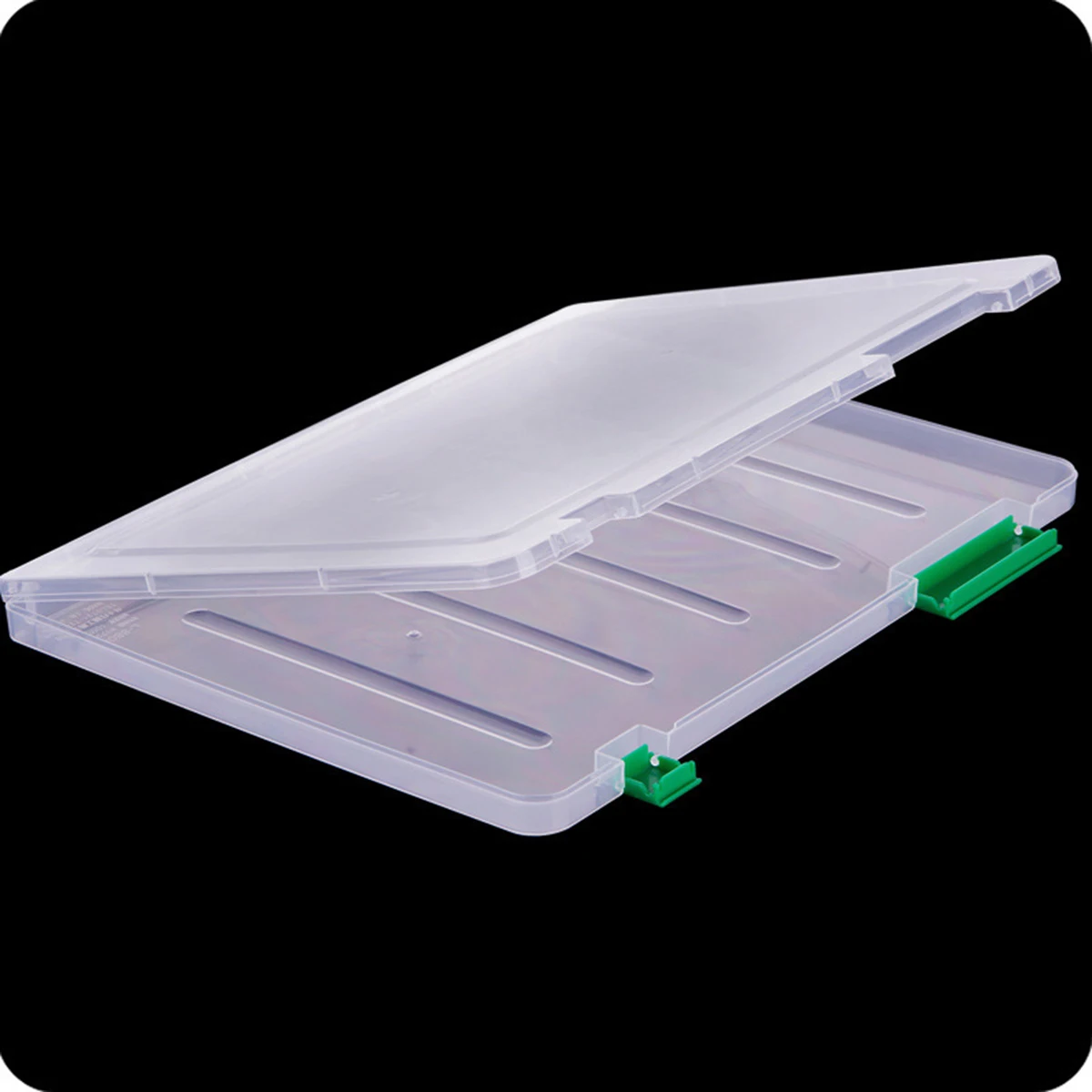 A4 Storage Paper Box Case File Document Transparent Holder Desk Organizer School Office Supplies