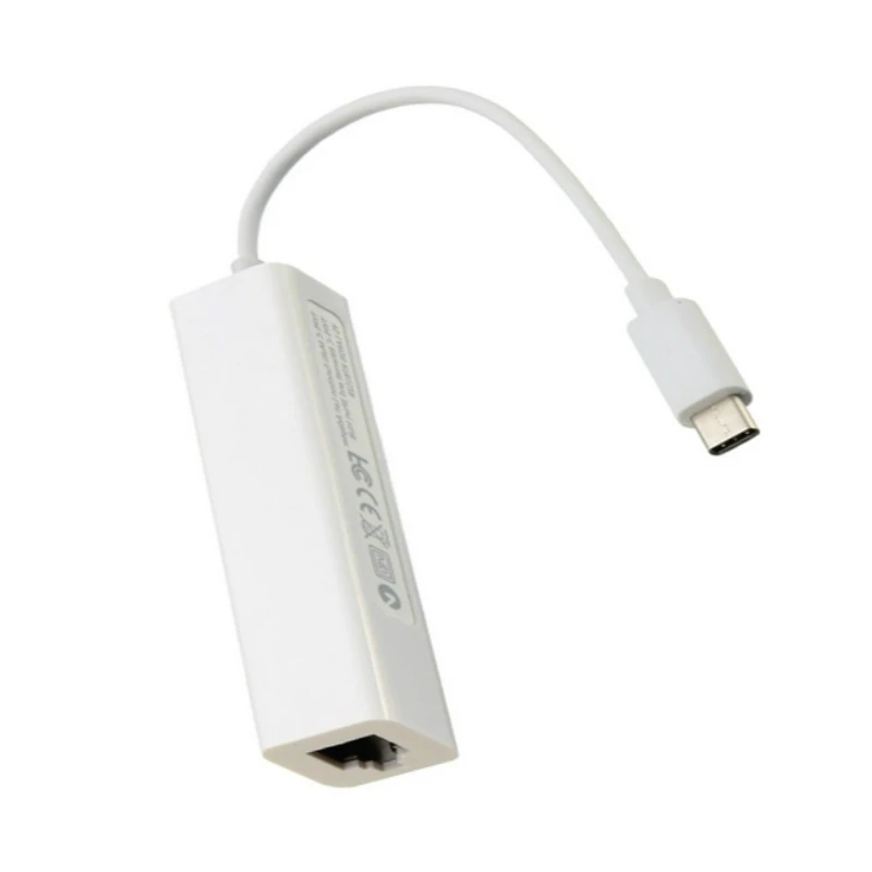 Сетевой адаптер типа C для Гигабитного Ethernet RJ45 LAN сетевой USB 3 0 1 концентратор MacBook