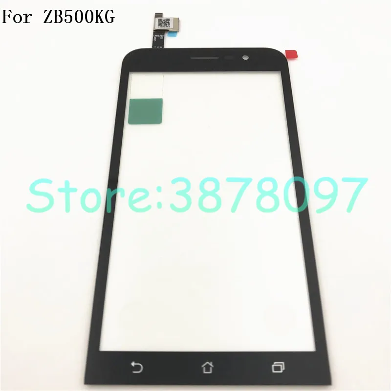 

100% Original 5.0" For Asus Zenfone Go 5 Lite ZB500KG Digitizer Touch Screen Panel Sensor Lens Glass Replacement+Tools