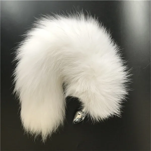 Magicfur-1pca Большой Настоящее брелок на сумку w 2,8x7 см зажигания Забавный Косплей кулон брелок - Цвет: White