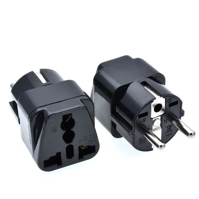 10 PCS White Type A 1 to 2 Splitter Universal Standard 3 Pin France Gemany Australia Travel Power Adapter Plug 10 PCS White Type A 1 to 2 Splitter Universal Standard 3 Pin France Gemany Australia Travel Power Adapter Plug