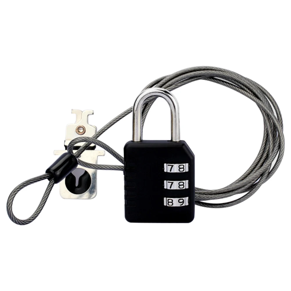 

Laptop Lock Wire Rope Password Padlock Travel Luggage Projector Laptop Computer Lock Mini Password Locks Mini Laptop Lock
