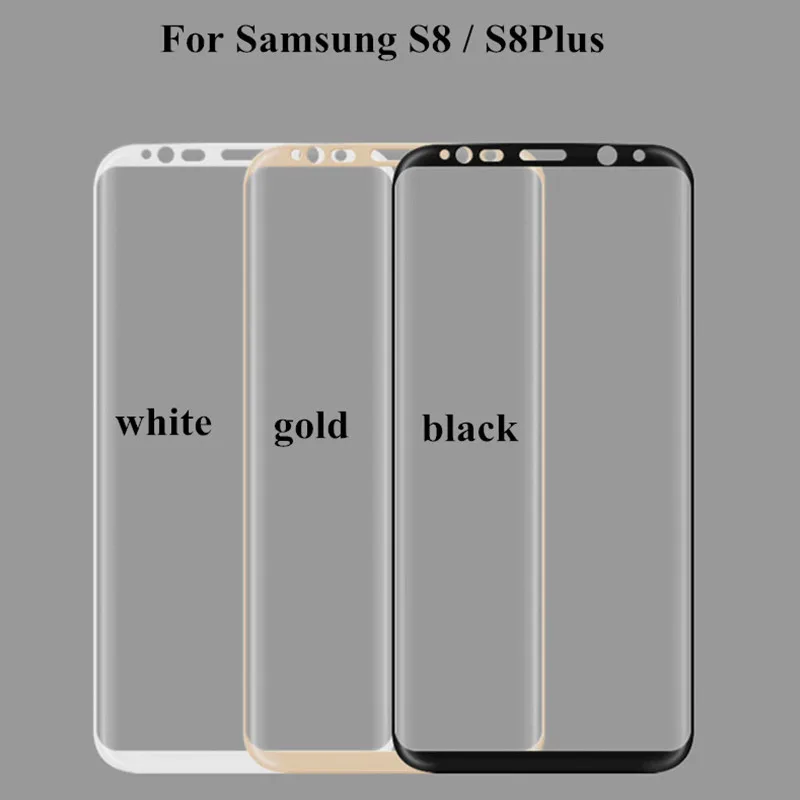 Закаленное стекло для Samsung Galaxy S 8 Plus 3D Защитная пленка на весь экран S8 S8|Защитные