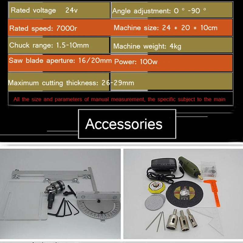 Мини Настольная пила ручной работы Деревообработка скамья пила DIY хобби модель режуоб./мин. инструмент 7000. с адаптером питания режущие