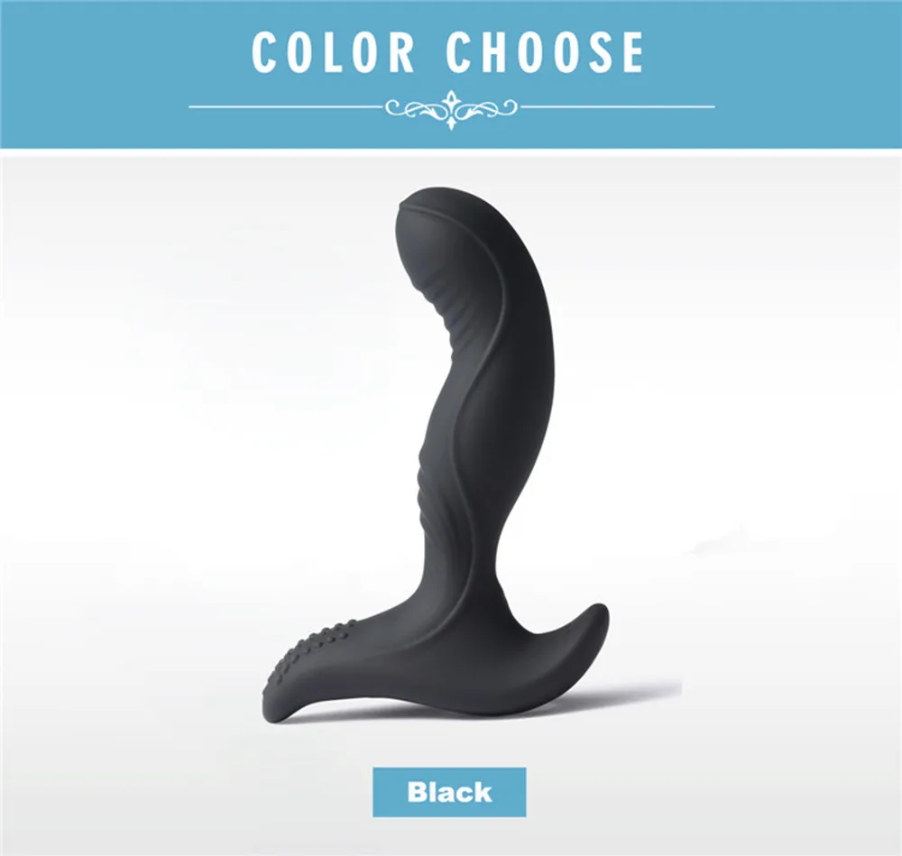 Prostate Massager 7 Modes G Spot Vibrator Male Butt Plug Wireless Remote USB Silicone Adult Anal Sex Toys for Men Women Couple (4)