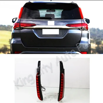 

CAPQX 1Pair For Toyota Fortuner 2015 2016 2017 Rear Bumper LED Taillight Tail lamp Brake Tail Lamp Parking Stop Light