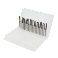 טונגסטן פלדה 20Pcs 3mm Shank טונגסטן פלדה רוטרי קבצים היהלומים Burrs סט מתאים קידוח woodworking עבור כלי Dremel Carving חריטה (1)