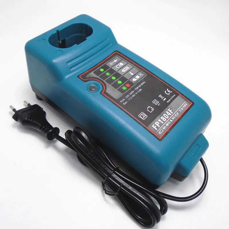 Сменное зарядное устройство MAKITA для аккумуляторов 7 2 В 9 6 12 14 4 18 в Ni MH красный