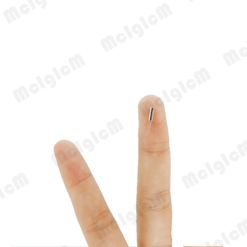 10pcs 2*6 16MHz Error 20ppm 20pF Cylinder quartz resonator quartz resonator