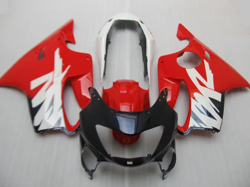 Литья под давлением обтекатель комплект для CBR600 F4 99 00 CBR600F4 1999 2000 CBR600 Красный Белый Черный Обтекатели набор od5