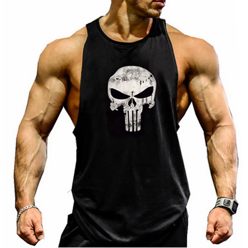 

Men Sleeveless Gym Singlet Bodybuilding Fitness Tank Top Vest for Summer GDD99