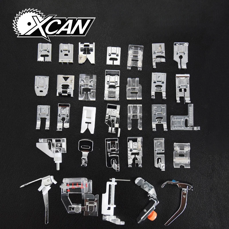 

New Domestic Sewing Machine Presser Foot Feet Kit Set 32pcs Free Shipping For Brother Singer Janome