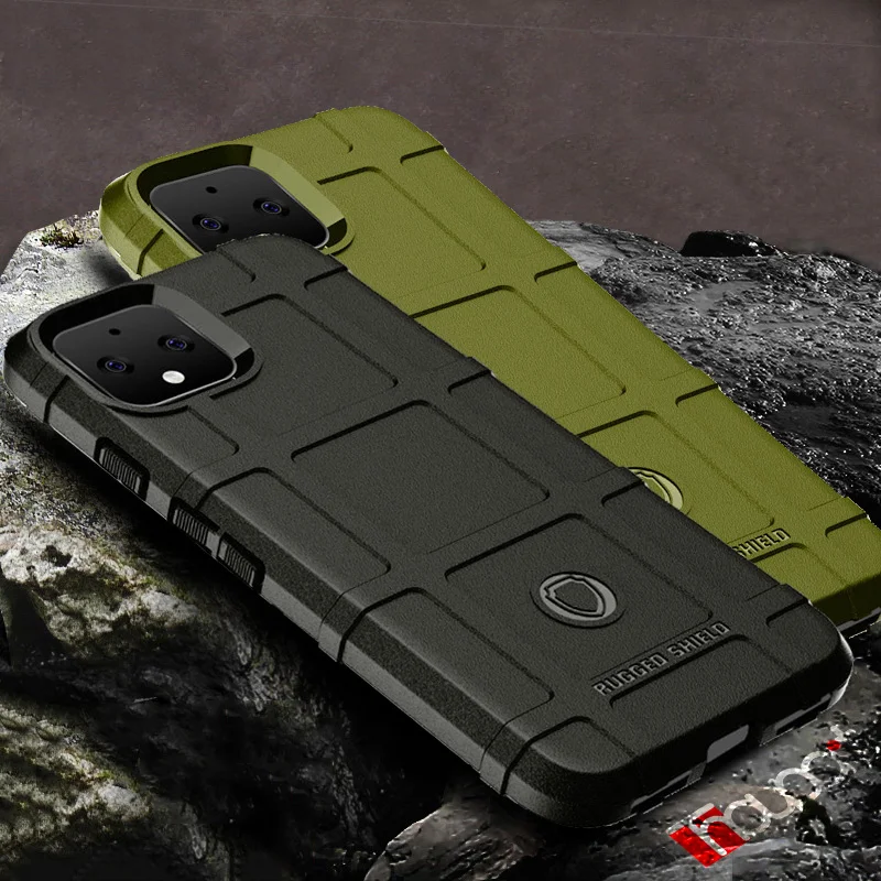 

Thouport Silicone Case For Google Pixel 4 XL Pixel 3 3A XL Military Heavy Duty Protection Phone Cover For Google Pixel 4 Case