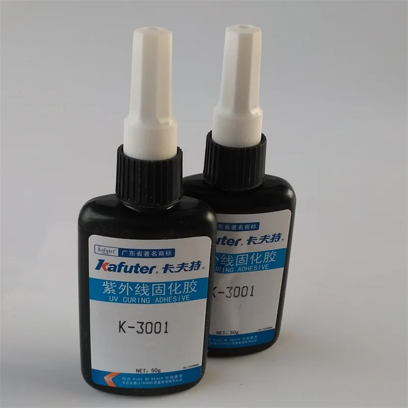 

10pcs Kafuter 50g K-3001 UV glue transparent repair glue small area adhesive glue wholesale