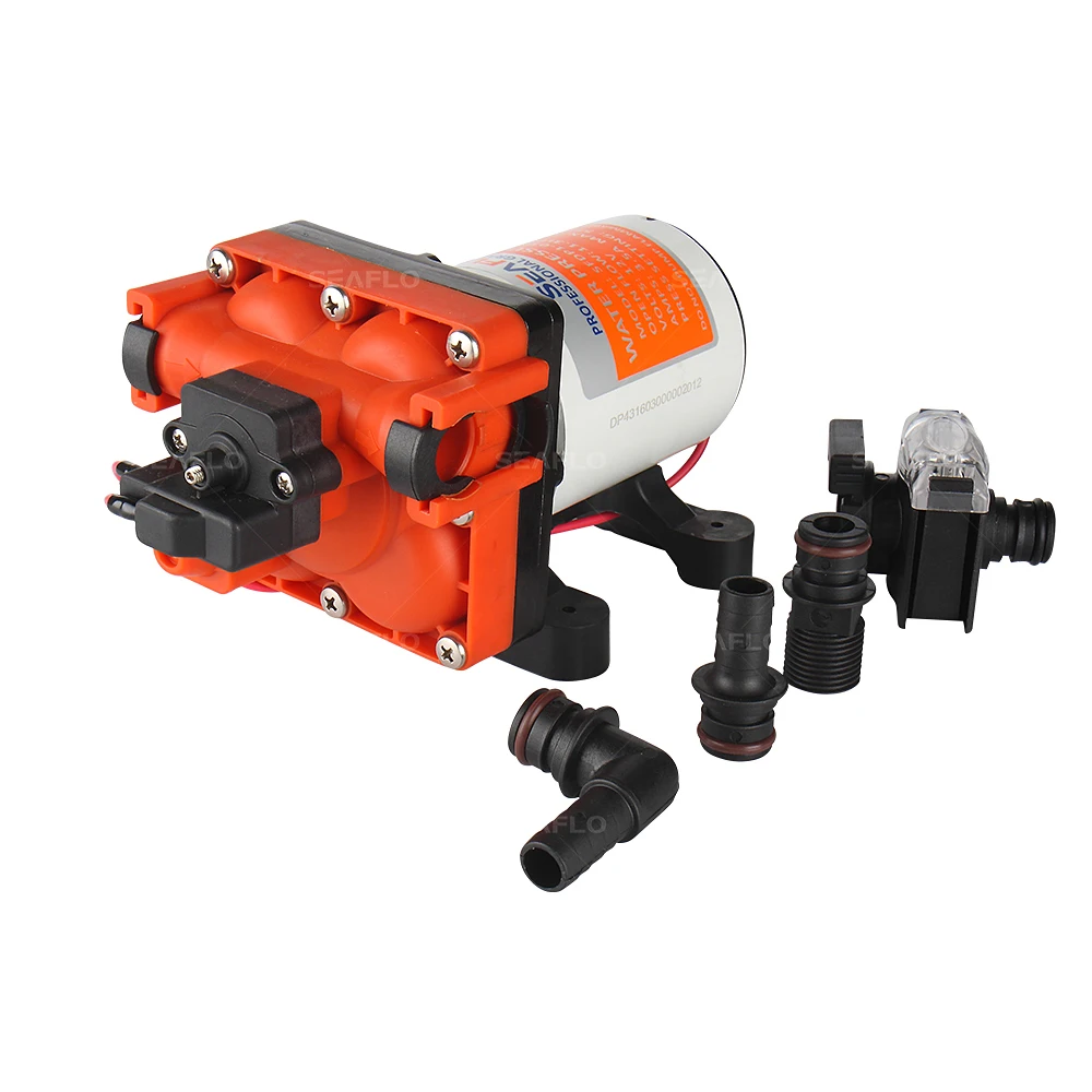 

SEAFLO Solar Water Pump Aquarium Marine Boat Yacht Accessories 12 V DC 11.3 LPM 55PSI Diaphragm Pump