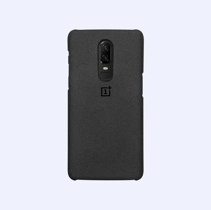 Чехол для oneplus 6T песчаник черное стекло Карбон нейлоновый бампер для oneplus 6T Six oneplus 6T One plus 6T OP6T чехол - Цвет: Sandstone Black