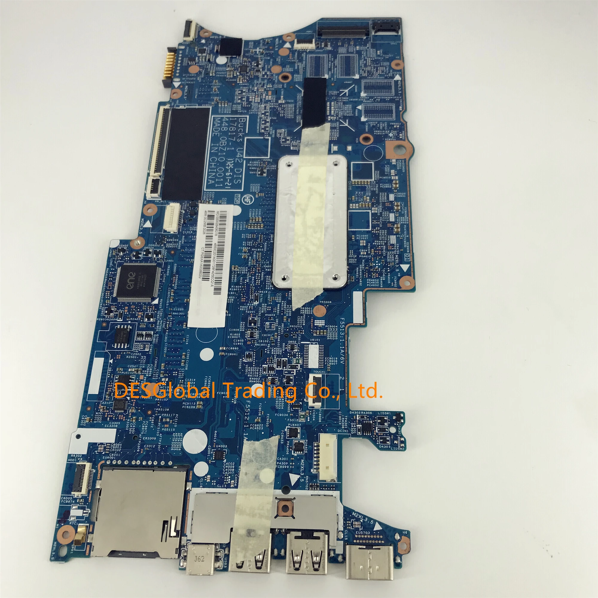 Very best  939383-601 940756-601 For HP PAVILION X360 14-BA 14M-BA Laptop Motherboard 17817-1 i5-8250U SR3LA D
