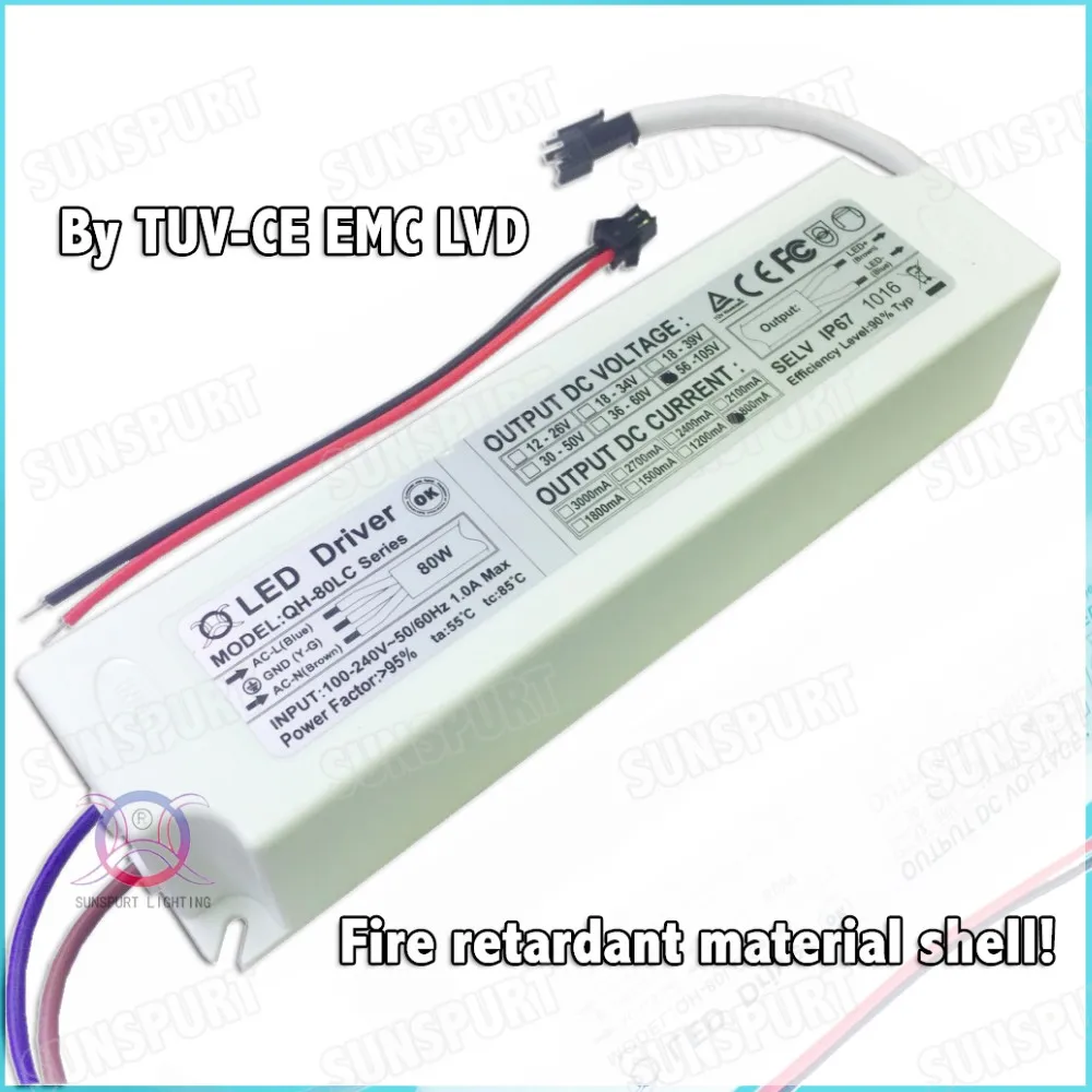 2 pces por TUV-EMC lvd 80 w