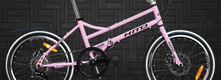 Cheap New Brand Dual Tube Carbon Steel Frame 20 inch Wheel Disc Brake Folding Bicycle Outdoor Sports BMX bicicleta 26