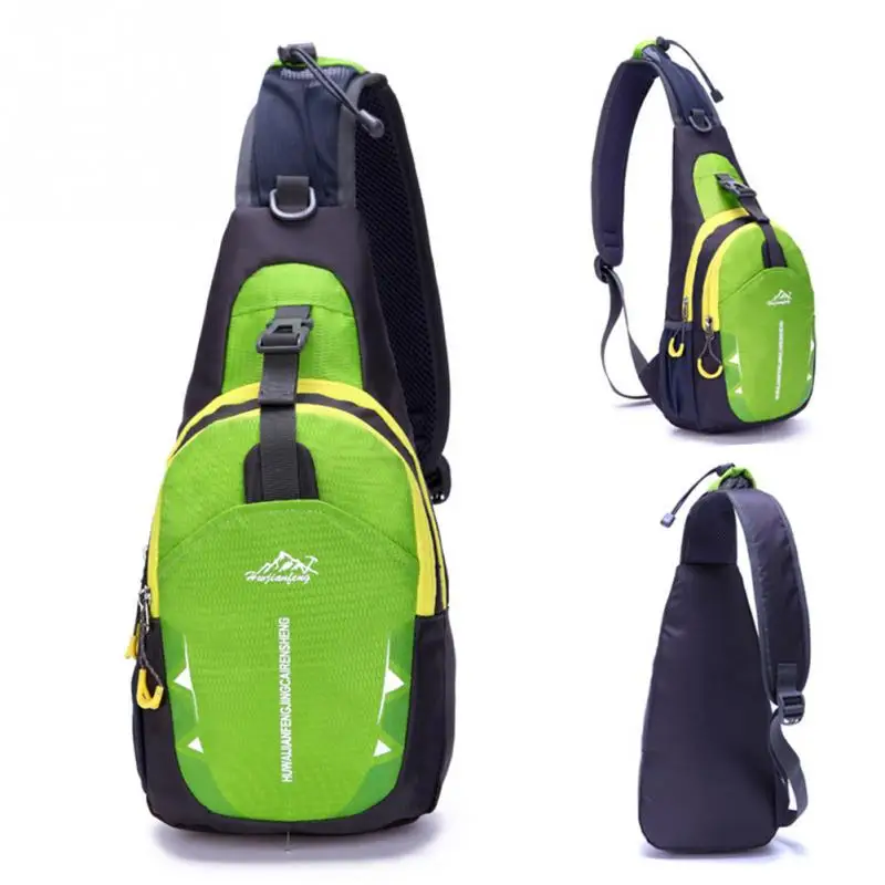 Unisex Waterproof Sport Chest Bag Outdoor Walking Hiking Pouch Exercise Shoulderbag Crossbody