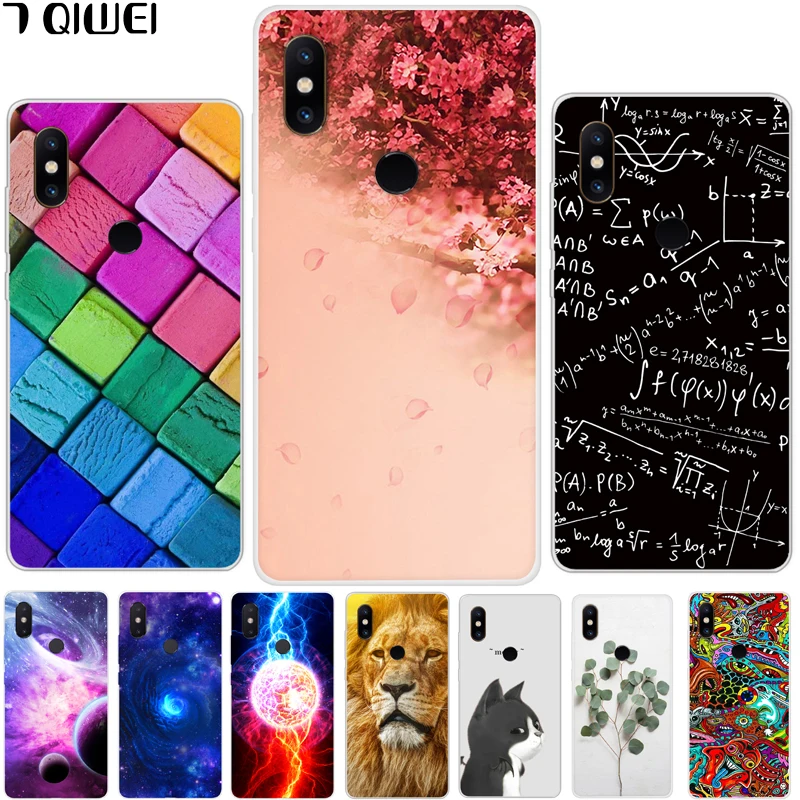 

MI mix 2s For Xiaomi MI mix 2s Case 5.99'' Silicone Soft TPU Back Cover For Xiaomi MI mix 2s case Cover mix2s mix 2 s Fashion
