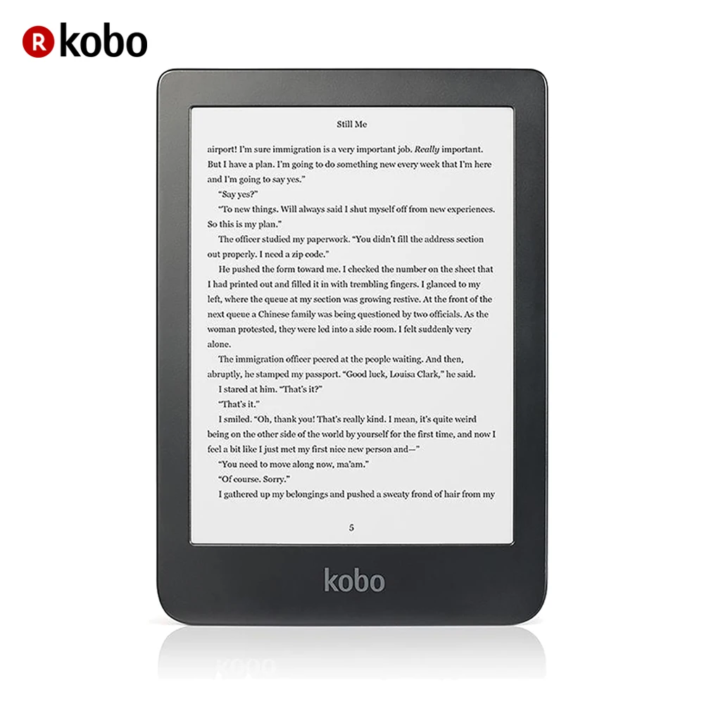 

KOBO Clara HD Touchscreen 8 GB Wifi e-Book Reader (6'' E Ink Carta, CBR, Cbz, HTML, Mobi, PDF, RTF, TXT, JPEG, BMP, Micro-USB)