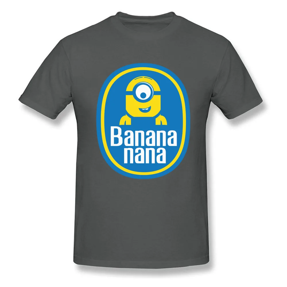 Crew Neck banana nana 7100 100% Cotton Men T Shirts Printing Short Sleeve Tops Shirt 2018 New Summer Tee Shirt banana nana 7100 carbon