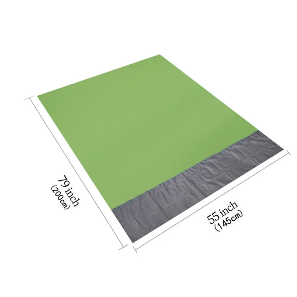 2019 Outdoor camping mat beach mat portable beach waterproof folding pocket beach mat self inflating camping mattress 40J3 (8)