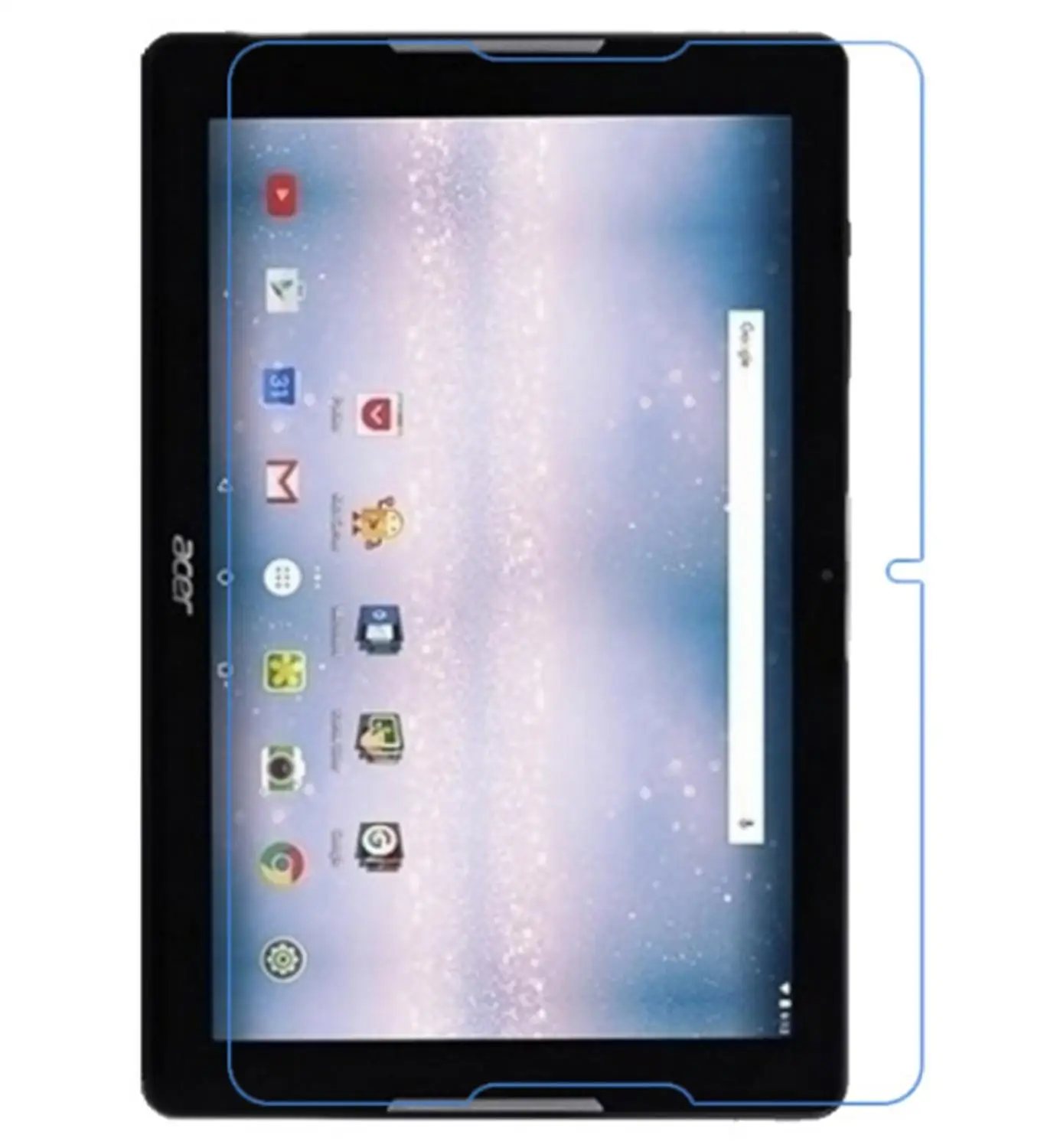 Новинка 3 шт./лот прозрачная защитная пленка для экрана Acer Iconia One B3-A42 10 дюймов