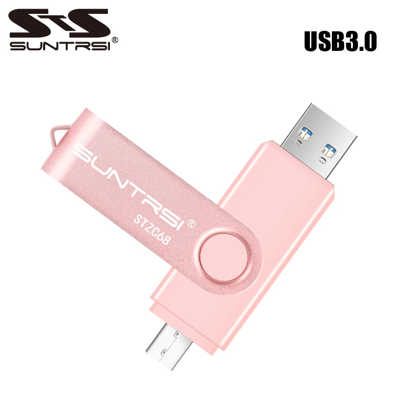 

New Style Suntrsi USB 3.0 USB Flash Drive 16GB 32GB 64GB For Smart Phone/Tablet/PC High Speed USB Memory Stick