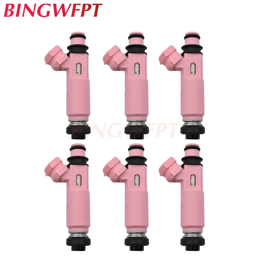 6x Форсунка топливной форсунки для MAZDA FORD для MITSUBISHI PAJERO SPORT 6G72 3,0 V6 195500-4140 MR507376