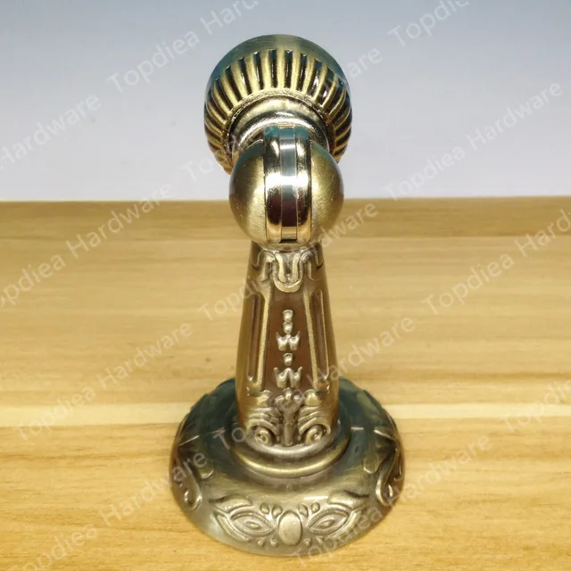 New Fashion Europe Style Zinc Alloy Door Stopper Classical Door New Fashion europe style zinc alloy door stopper classical door stops strong magnetism touch antique brass - New Fashion Europe Style Zinc Alloy Door Stopper Classical Door
