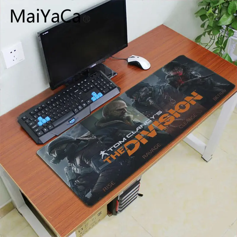 Maiyaca tom clancys ghost recon commander противоскользящие компьютерные коврики большой коврик для мыши игровой коврик для геймера компьютерный коврик - Цвет: Lock Edge 30x60cm